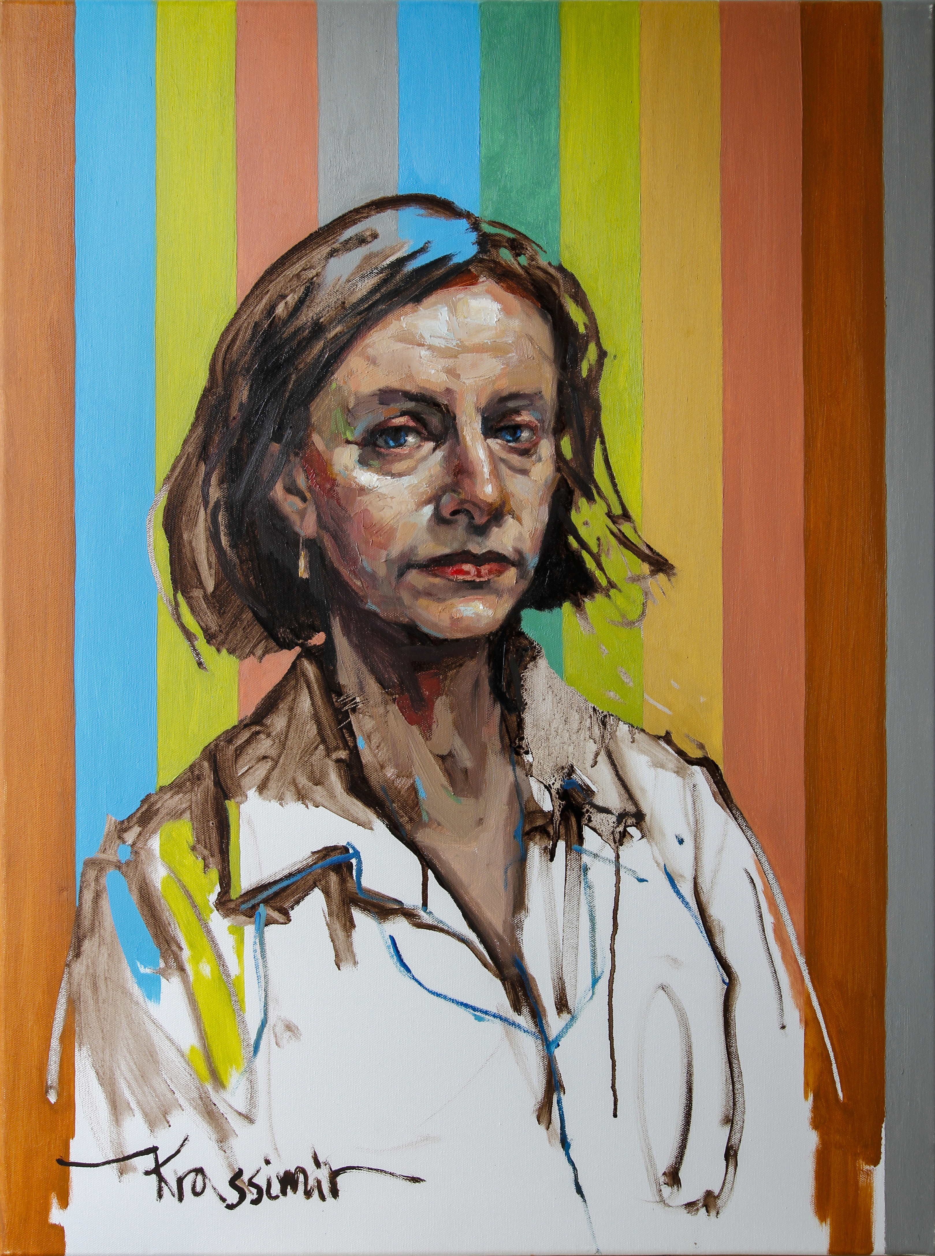 Öl aud Leinwand, 80x60 cm