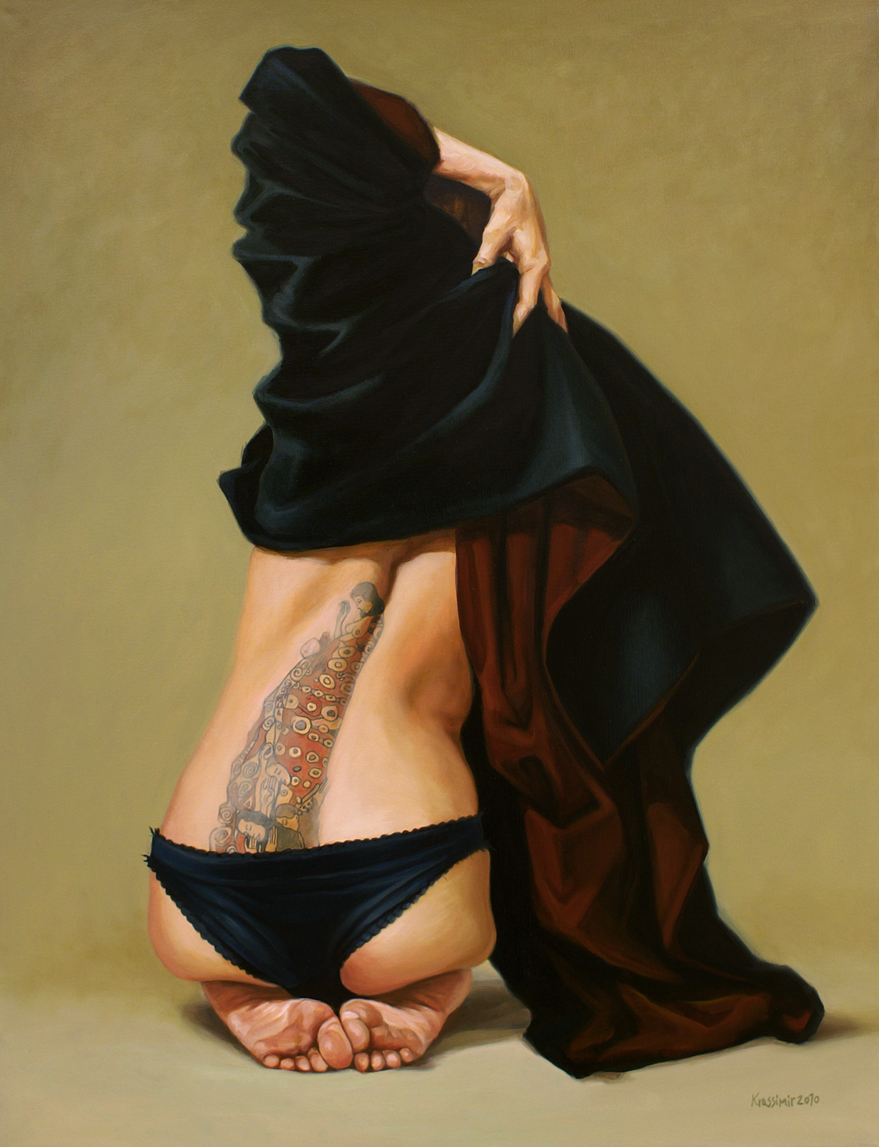 Monika, Öl auf Leinwand, 90x70 cm