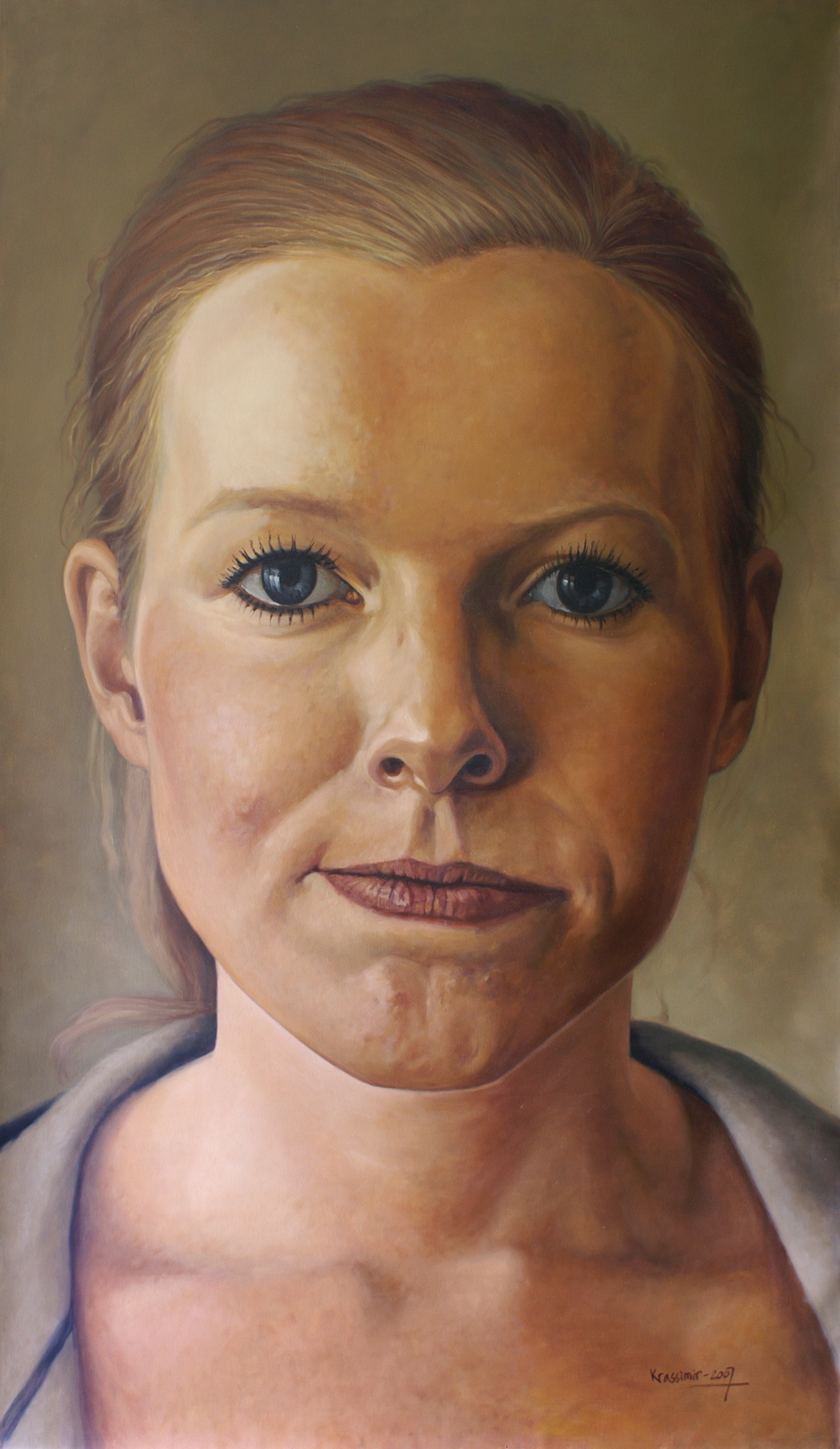 Isabel, Öl auf Leinwand, 190x110 cm