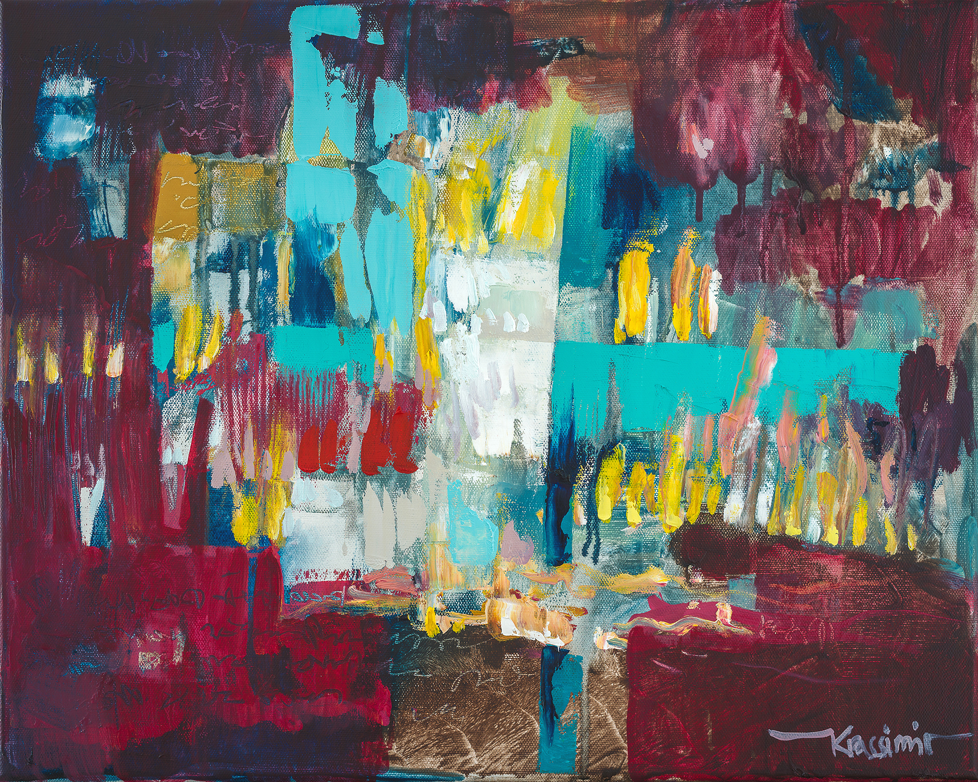 Soulscape #12, Öl auf Leinwand, 40x50cm, Krassimir Kolev 2020