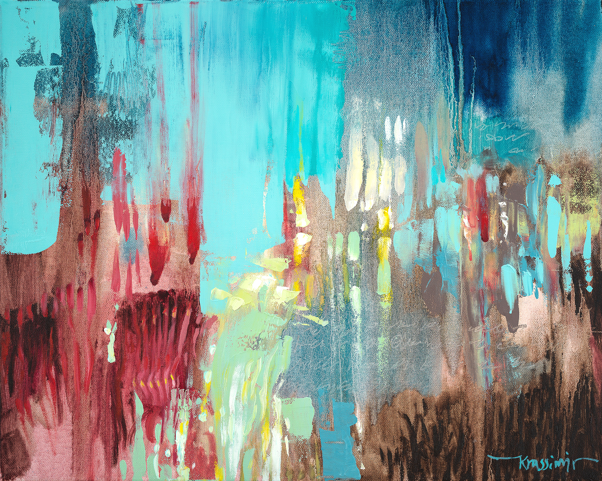 Soulscape #3, Öl auf Leinwand, 40x50cm, Krassimir Kolev 2020