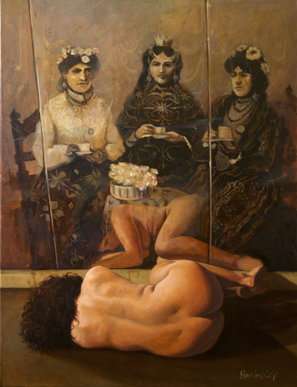 Hannah, Öl auf Leinwand, 90x70 cm