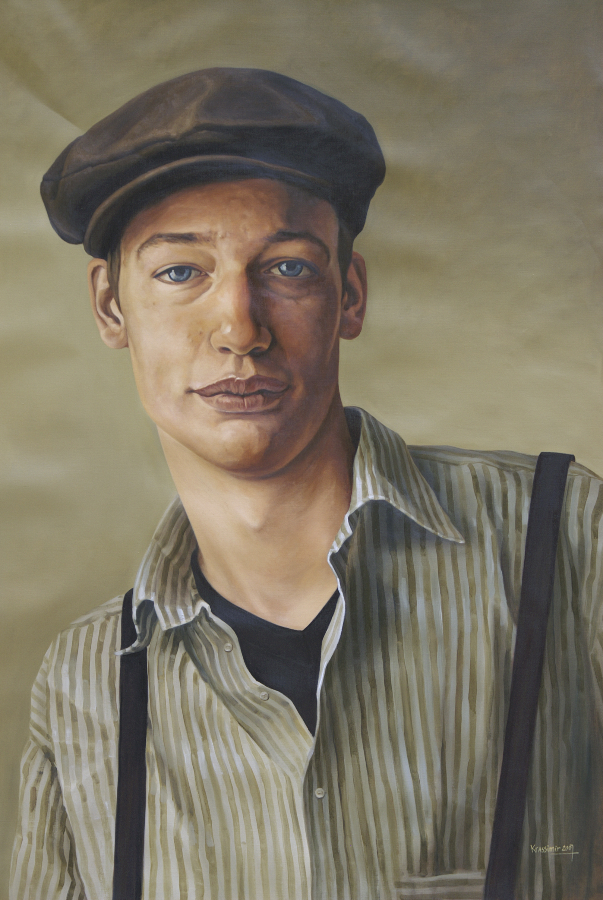 Petrus, Öl auf Leinwand, 190x130 cm