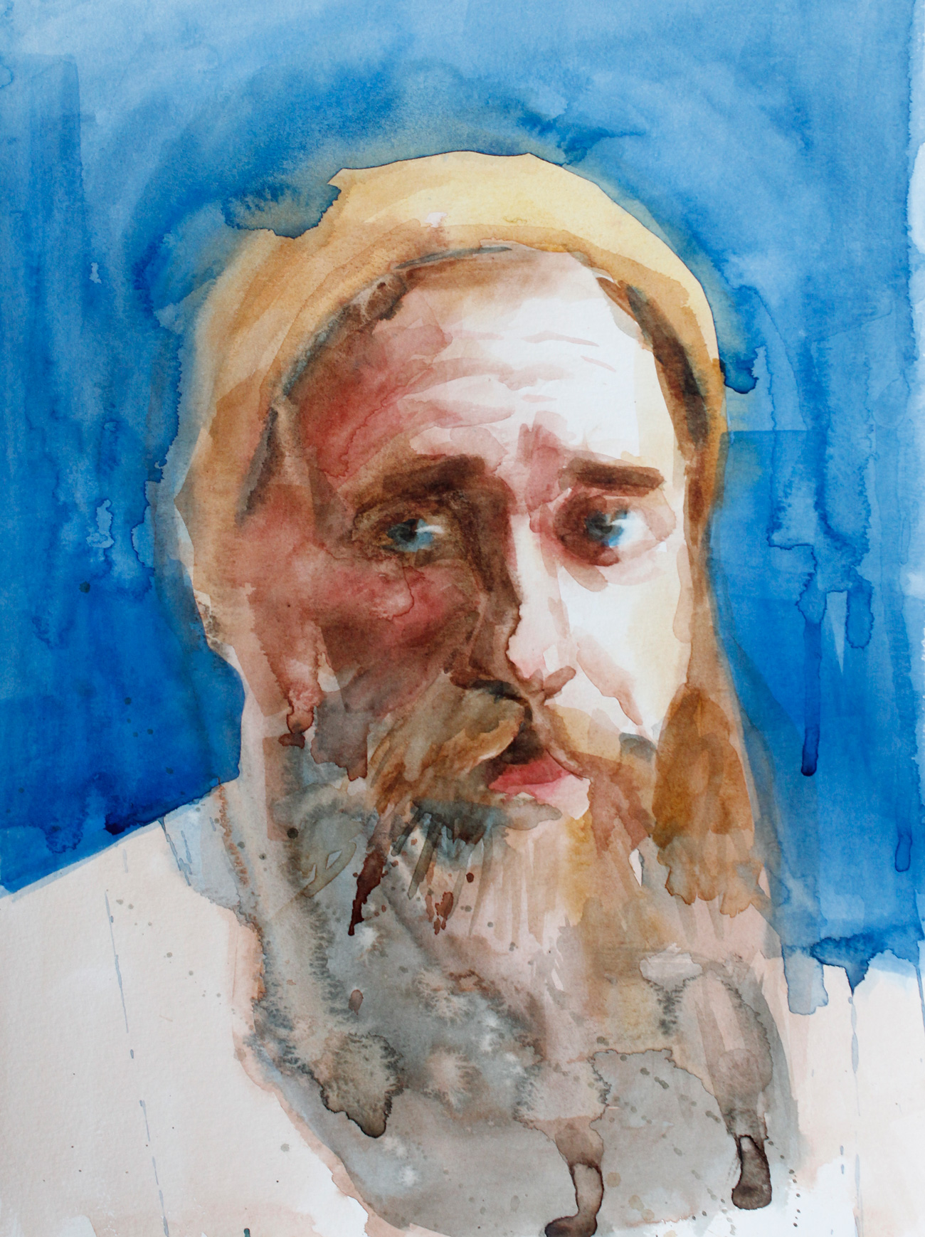 Gabriel, Aqwarelle, 40x30 cm