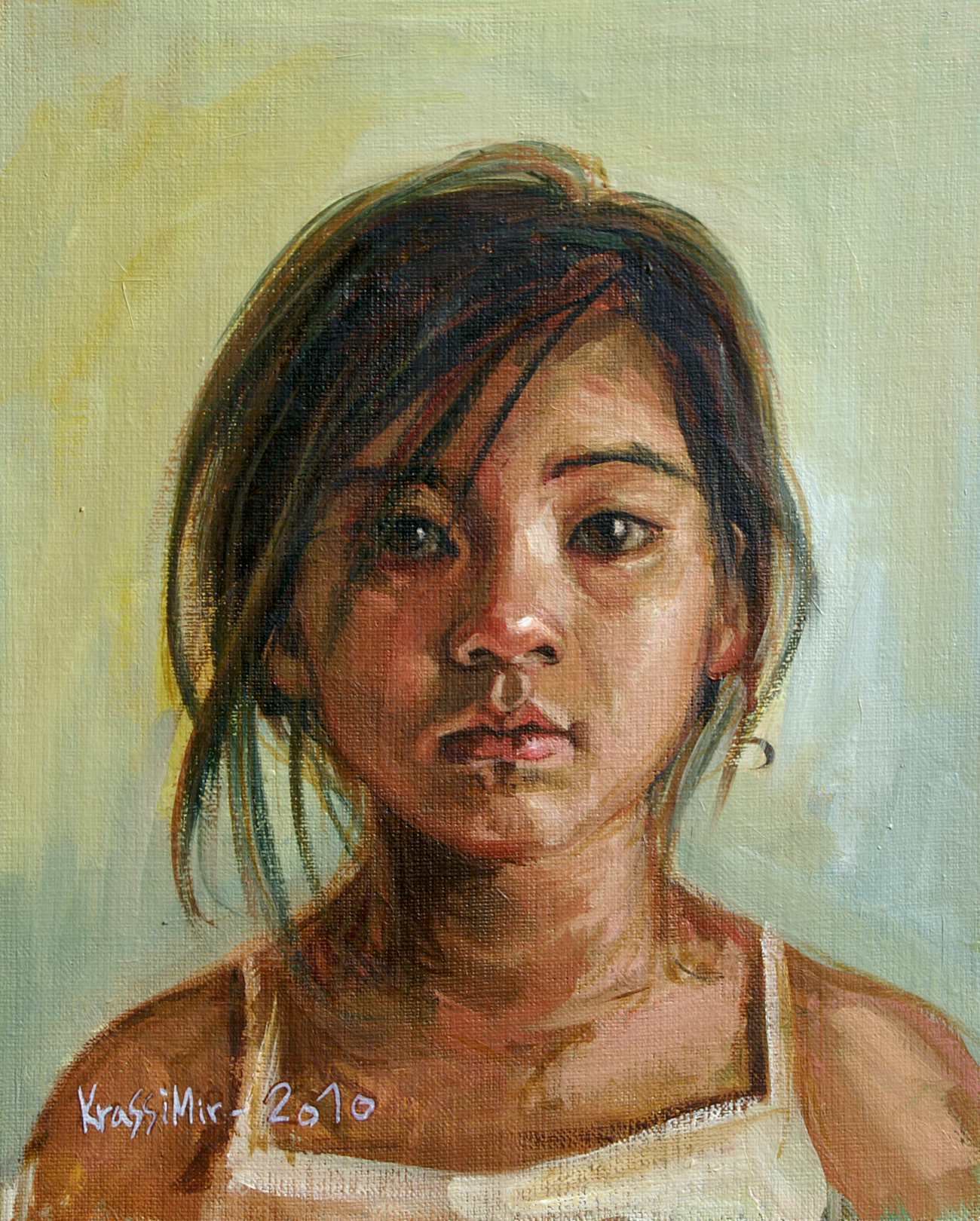 Matilda, Öl auf Leinwand, 30x40 cm