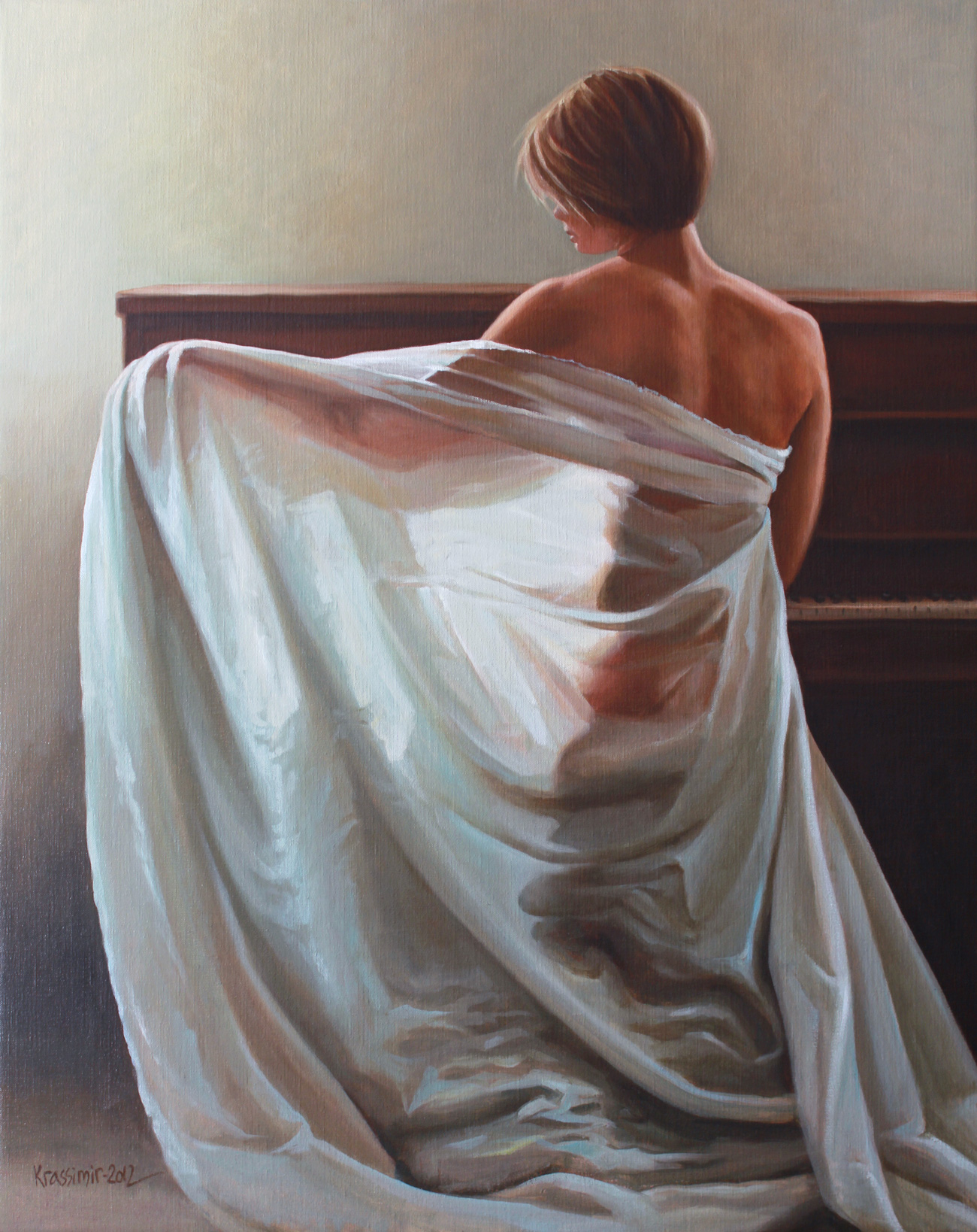 Mia, Öl auf Leinwand, 81x65 cm