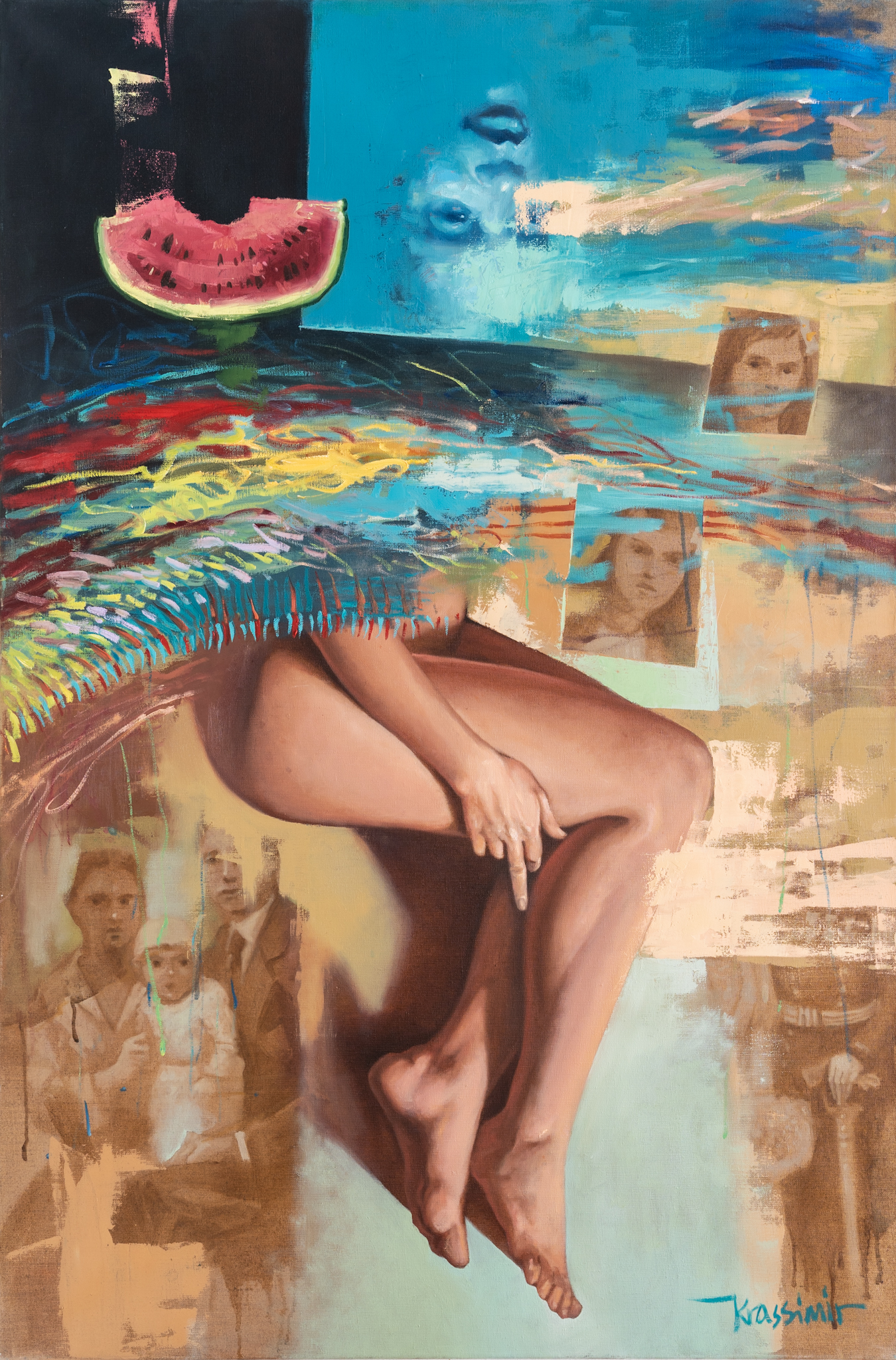 Martina, Öl auf Leinwand, 120x80 cm