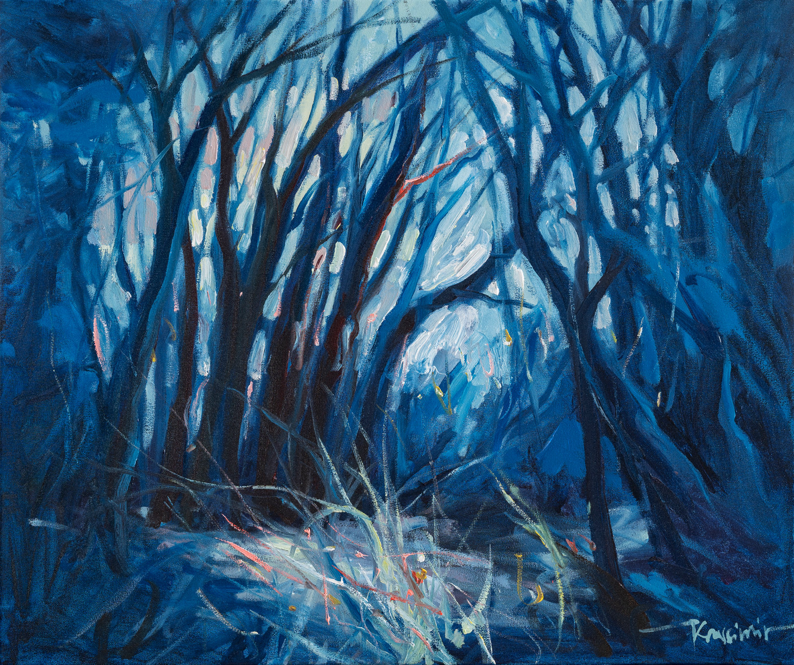 Secrets of the woods # 01, 40x50cm, Krassimir Kolev 2022