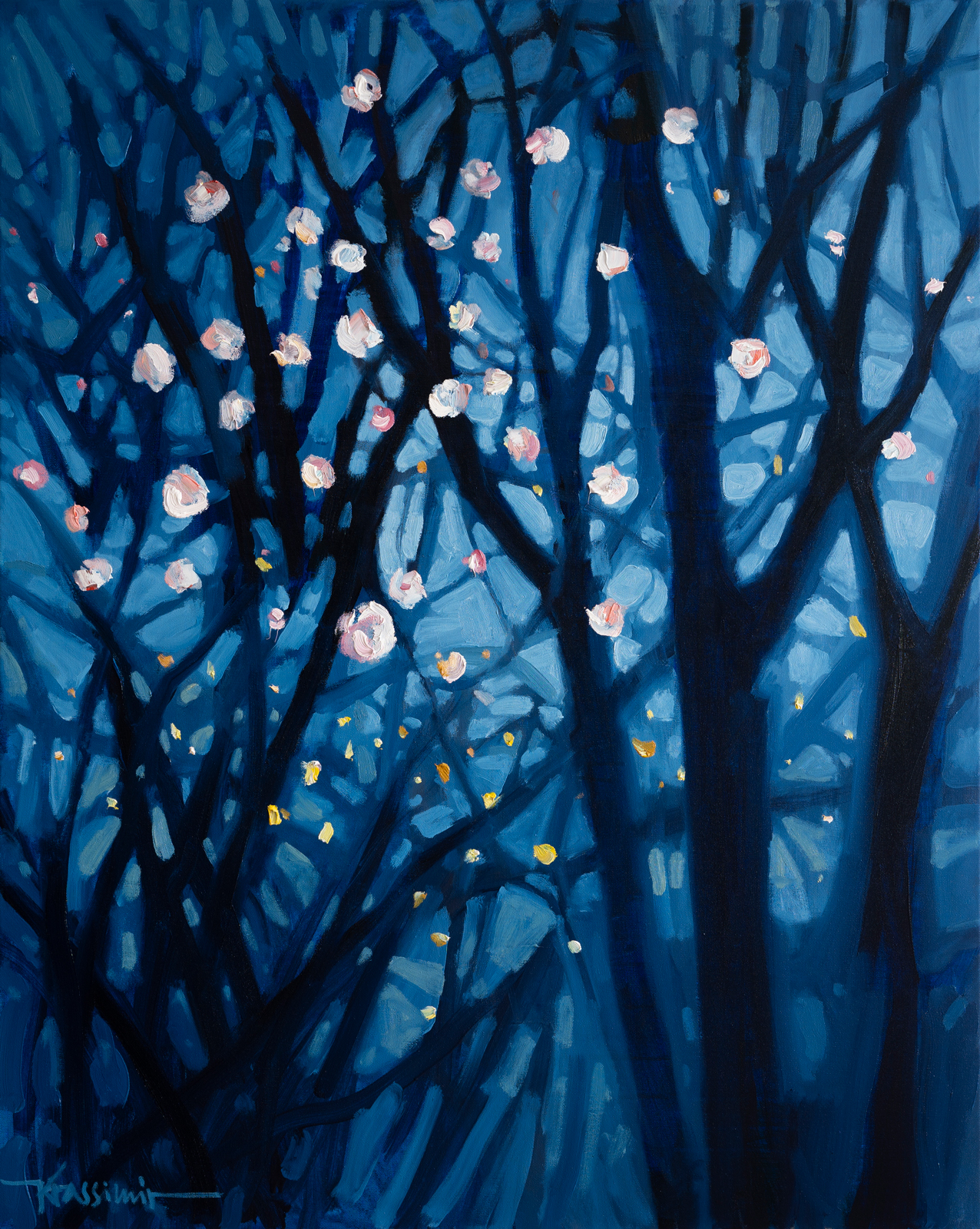 Secrets of the woods # 05, 100x80cm, Krassimir Kolev 2022