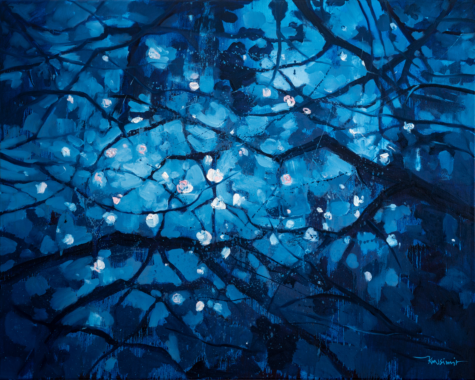 Secrets of the woods # 09, 80x100cm, Krassimir Kolev 2022
