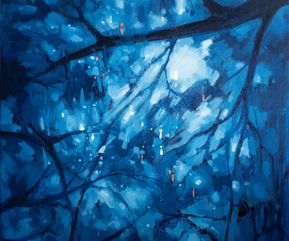 Secrets of the woods # 11, 150x100cm, oil on canvas