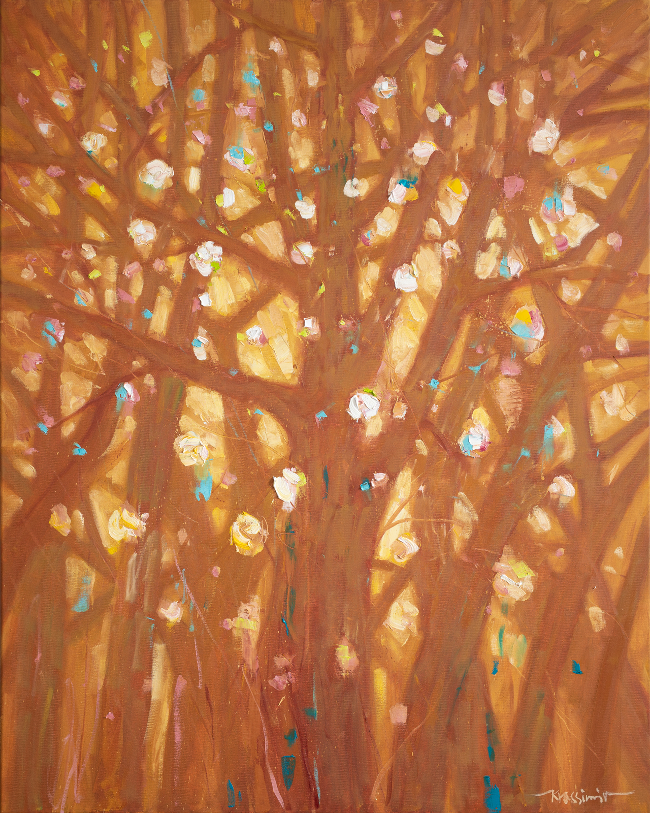 Secrets of the woods # 12, 100x80cm, Krassimir Kolev 2022