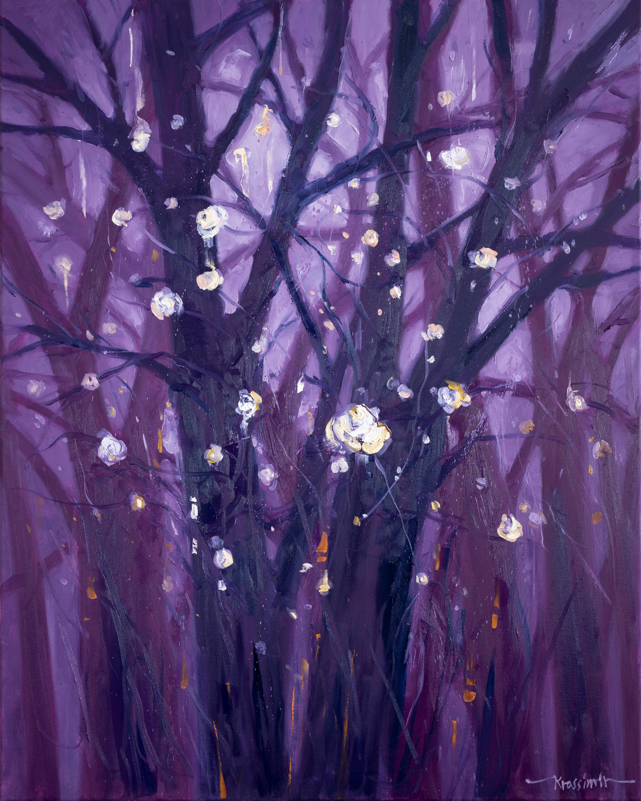 Secrets of the woods # 14, 100x80cm, Krassimir Kolev 2022
